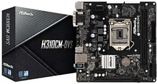 Mbo Asrock H310cm-hdv-m.2 Lga1151 9va 2ddr4 VSL Hdmi Dvi-d Pcie3.0 2pcie2.0 4sata3 Microatx