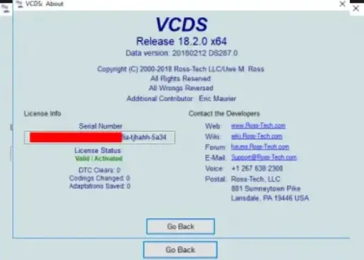 VCDS 18.2.0 solo SW